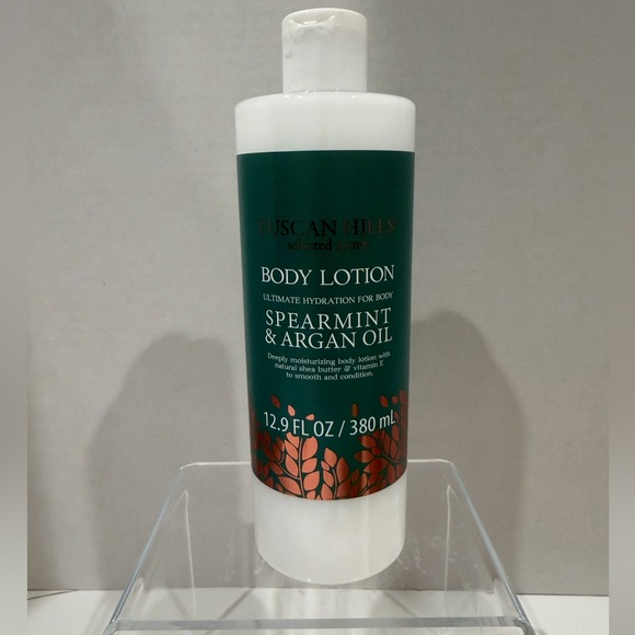 7 Piece Spearmint & Argan Oil Bath & Body Set NWT - Picture 4 of 8